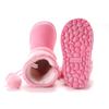 Children's Pom-Pom Snow Boots 2025 - Warm Winter Cotton Shoes