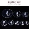 Strong Clothes Hook Firm Save Space Easy To Use Solid Can Be Reused Space-saving Hooks For Kitchens And Bathrooms Traceless Hook