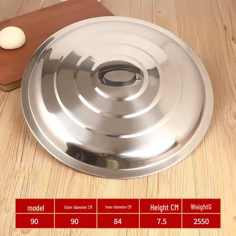 Universal Visible Stainless Steel Wok Lid