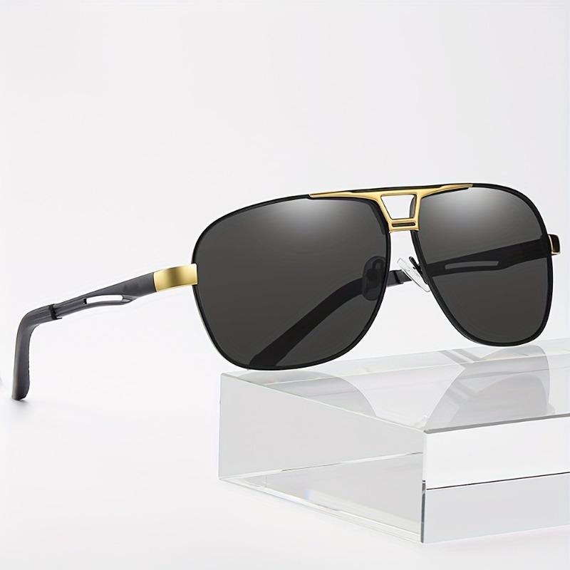 Vintage-inspirierte Herren-Metall-Stilvolle Vollrand-Retro-Design mit Chromakzenten Ideal für Aktivitäten und Sportbrillen