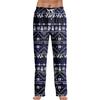 Anime Pajama Pants Sleepwear Casual Drawstring Elastic Waist Pants Comfy Straight Yoga Loose Trousers