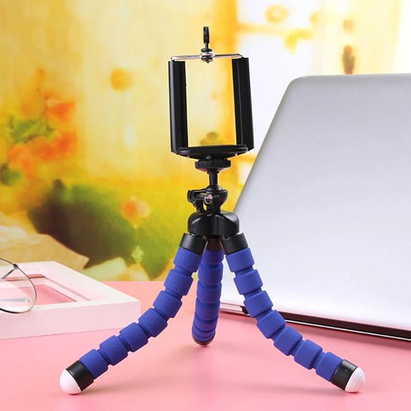 Statieven Voor Telefoon Mobiele Camera Houder Clip Smartphone Monopod Tripe Stand Octopus Mini Statief Statief Voor Telefoon
