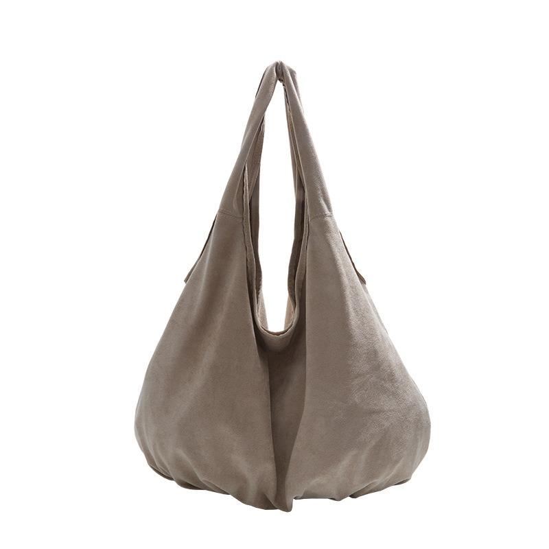 Neue Mode Flanell Umhängetasche lässige einfache Tragetasche literarischer fauler Sinn personalisierte Schulter-Tragetasche Shopping