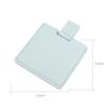 Leather Cover Stainless Steel Cosmetic Mirror Handheld Makeup Mirror  For Cosmetic Tools