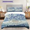 Lord Rings Trilogy Threepiece Set 1 Duvet Cover 2 Pillowcase Without Core Bedding Set Soft And Comfortable Christmas Birthday Gift