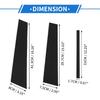 6 Pcs Door Pillar Window Trim for Kia Sportage 2017-2022 Black Front Rear Left Right Anti Scratch Sticker Pillar Posts Door Outer Exterior Cover