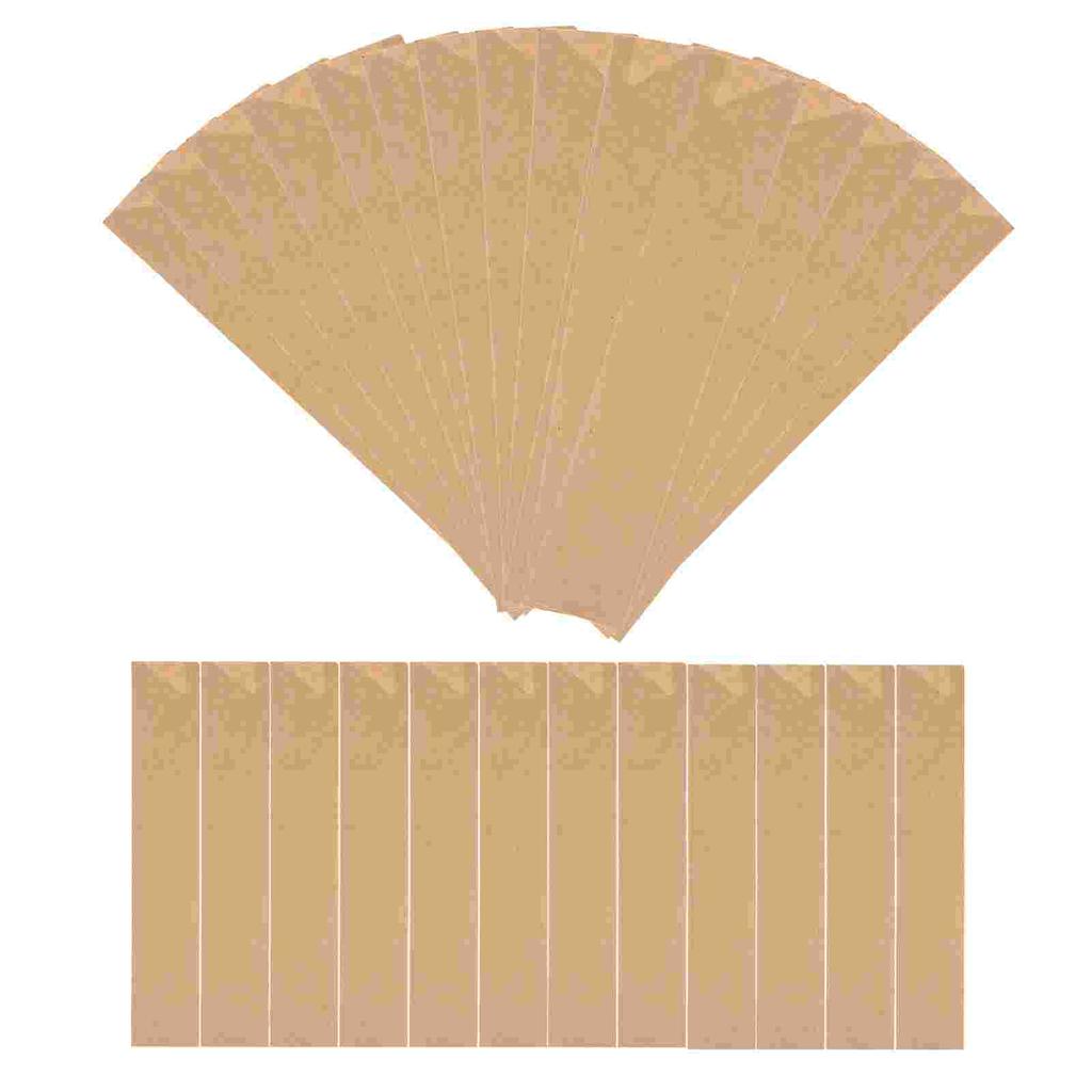 200 Pz Sacchetto per Bacchette Sacchetti di Carta per Bacchette Manicotto per Posate Monouso Manicotti di Imballaggio Porta da Asporto