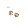 uxcell 50pcs Insert Nuts with Knobs, M3 Female Thread Bit Inserts, 4x5mm, Brass, Embedded Nuts, for Repair Equipment and Furniture, Gold Finish