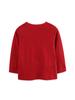 Herbst Kinder Cartoon Hirschdruck Langarm Rundhals T-Shirt