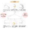 Kojima Magic-designed Suit Hangers [Shinko Hanger Official] Recommendations for Storage: Rotating Suit Hangers 42cm, Set of 6 | Outerwear Hangers, Jac