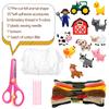 DIY Animal Sewing Kits Fine Skills Felt Toys Fun Felt Animal Sewing Crafts Early Kids Education Sensory Sewing Set Holiday Gifts
