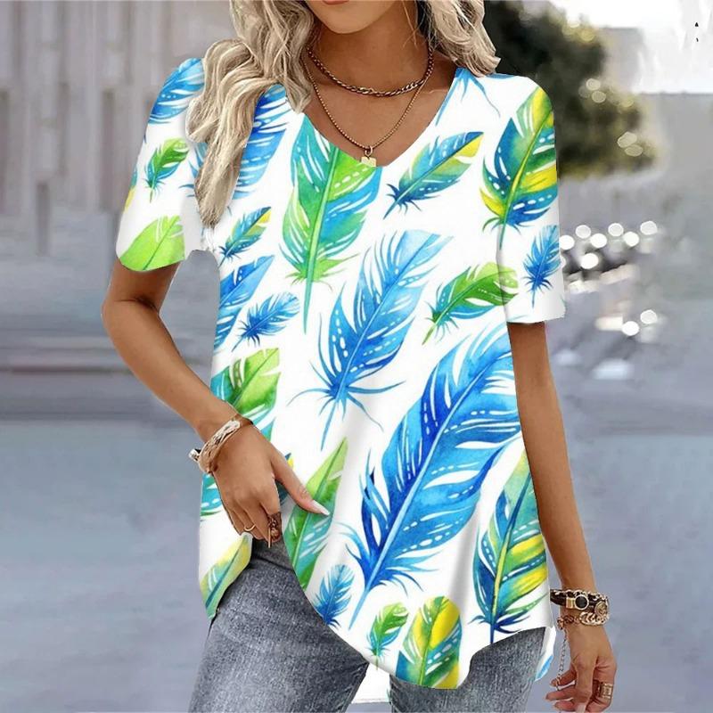 I Need Coffee Women T-Shirt Short Sleeve V-neck Creative T Shirts Funny Casual Coffee Lover T-shirt