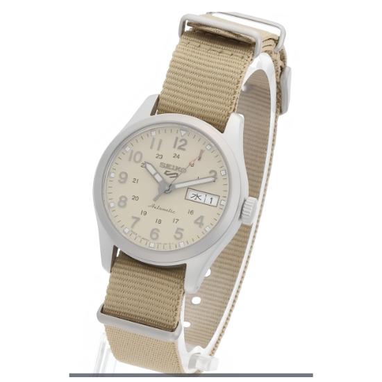 5 Sports SBSA199 Herren-/Unisex-Uhr, mit Datums- und Wochentagsanzeige, Field Mid Size SEIKO