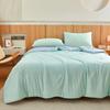 Super Soft Cooling Quilt Summer Cool Quilt Skin Friendly Quilt Air Condition Comforter Solid Ice Silk Cool Blanket Thin Quilt for Bed
