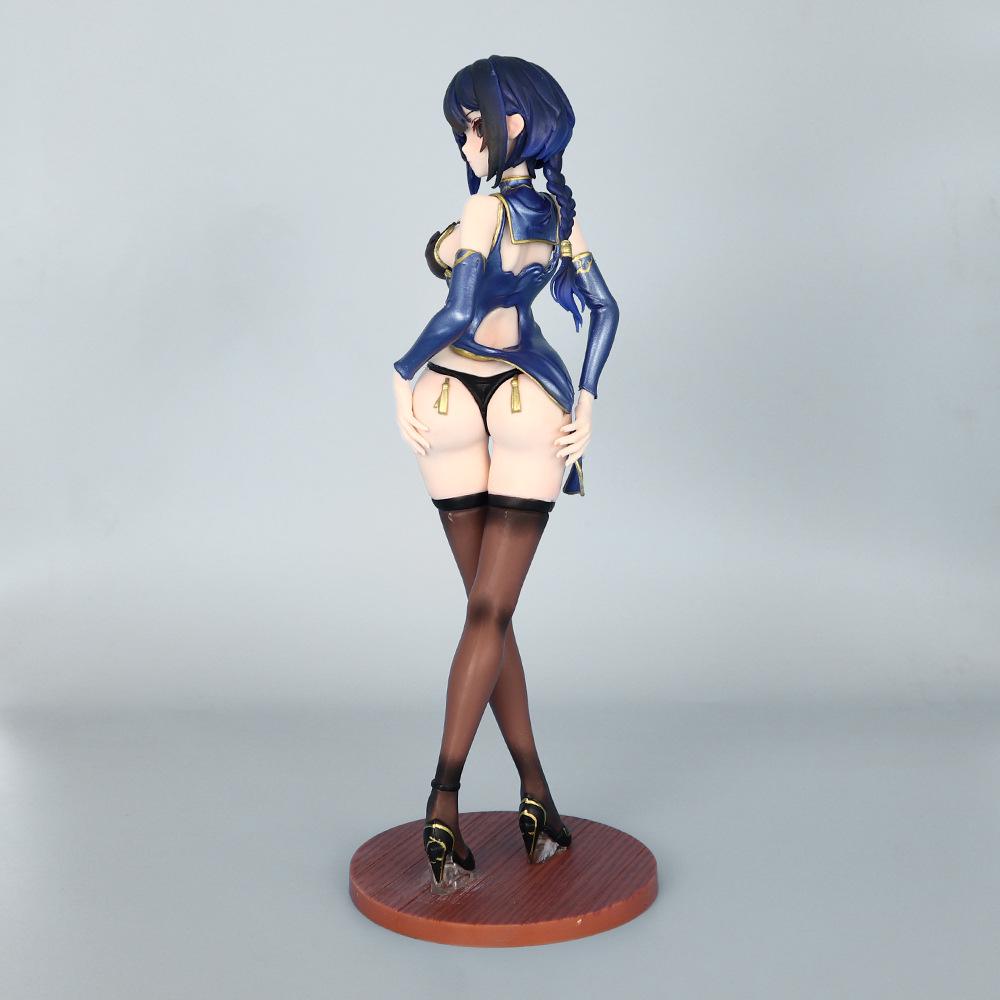 "New Arrival: Nangong Cherry Cheongsam Office Doll with Scenic Chassis"