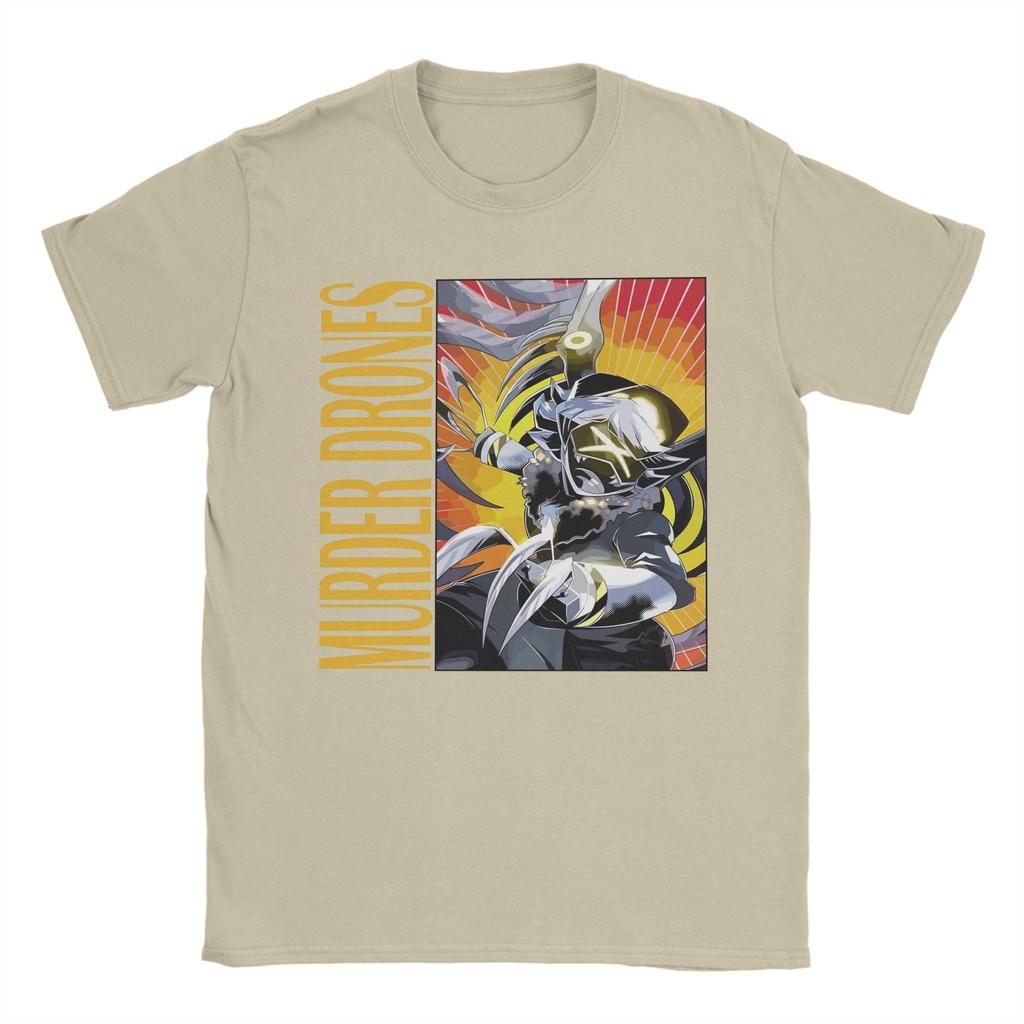 Men T-Shirt Murder Drones Fashion Cotton Tee Shirt Short Sleeve T Shirt Round Collar Clothes Gift Idea