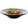 Deep Soup Plate Dinner Plate For Pasta Black 24 Cm