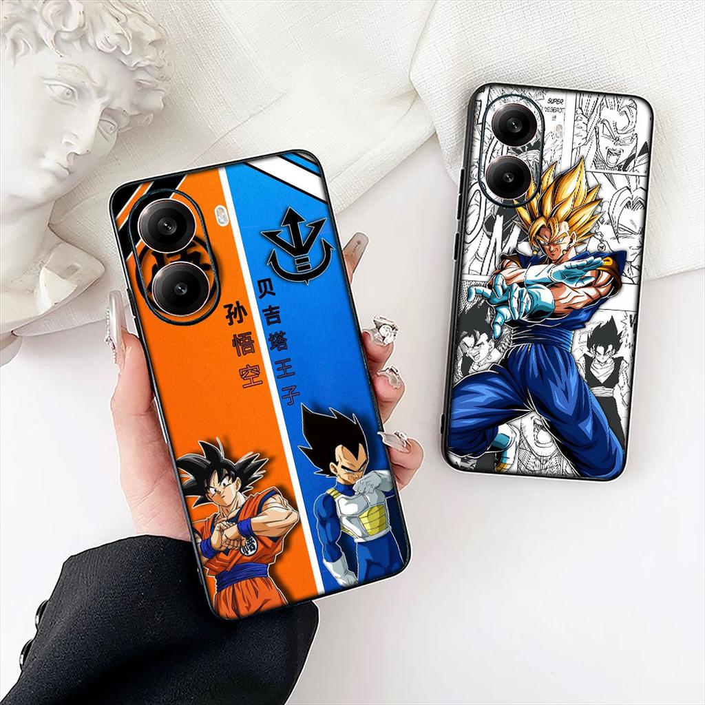 Cartoon Dragon Gokus Ball Vegeta Phone Cover for Apple iPhone 16 17 Air 14 15 Pro Max Plus 16+ 16E 14+ ProMax Protective Case