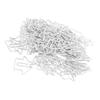 100Pcs House Shaped Paper Clips Iron Wire Multifunctional Decorative Fancy Paperclips for Organizing Marking Gift White