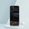 Cool Sports Black Car Phone Case for iPhone 16 15 14 13 12 Pro Max Cover Transparent for iPhone 11 Pro Max 7 8 Plus XS XR Bags