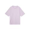 T Shirts Unisex Purple Crew Neck Moderate Straight Fit 10021630-A09