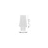20Pcs M10 Plastic Cable Clamps for Lighting Fixtures Wire Grippers for Lamps Electrical Cord Grip Holders Secure Cable
