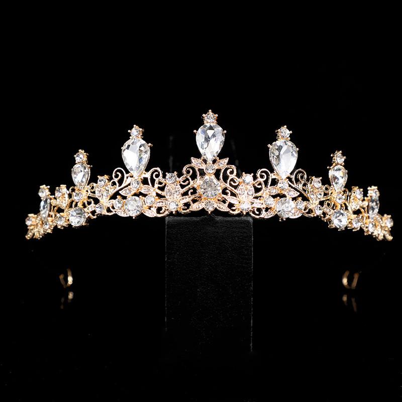 Children's Princess Birthday Crown Set: Includes Crown, Headband, Necklace & Earrings