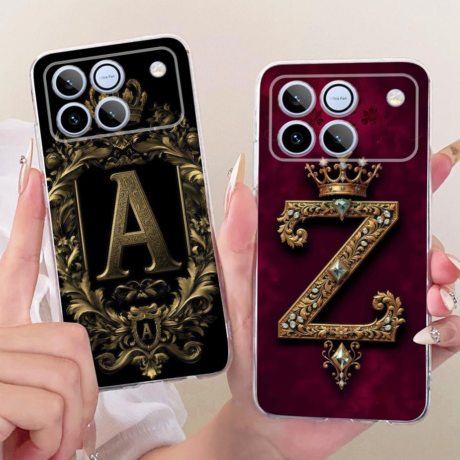 Für Honor Win Case AAP-AN00 Niedliche Krone Buchstaben Hülle Klare Silikon Weiche Dünne Handyhülle Für Honor Win RT HonorWin Hüllen Bumper