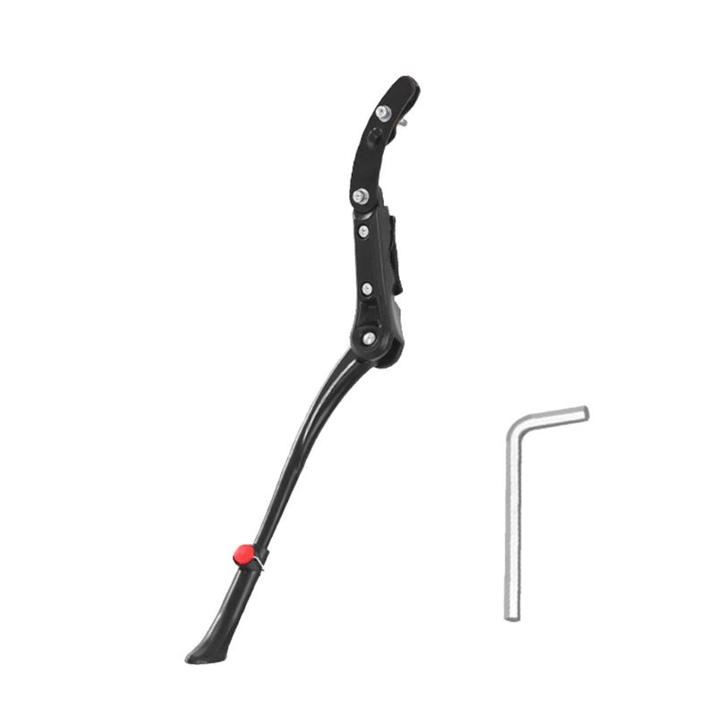 Rear Side Nonslip Bicycles Kickstand Support Stand Bikes Stand Suitable for 24/26/27.5/29inch Mountain Bike Road Bikes