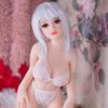 68 cm * 5 kg 3D-Silikonpuppe Echte Silikon-Sexpuppe für Männer Realistischer Arsch Vagina Anal Liebespuppe Sexspielzeug für Männer
