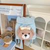 Lolita Bear Kids Backpack Canvas Girls School Teenager Cute Cartoon Style