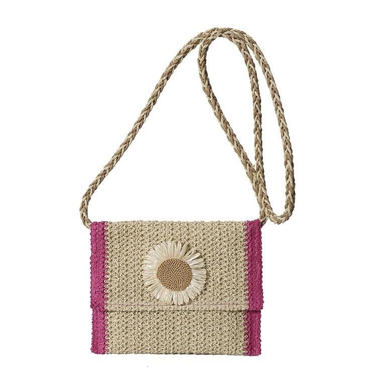 Trendy Soft Polyester Handheld Tote Bag With Zipper Closure In Multiple Colors фуксия