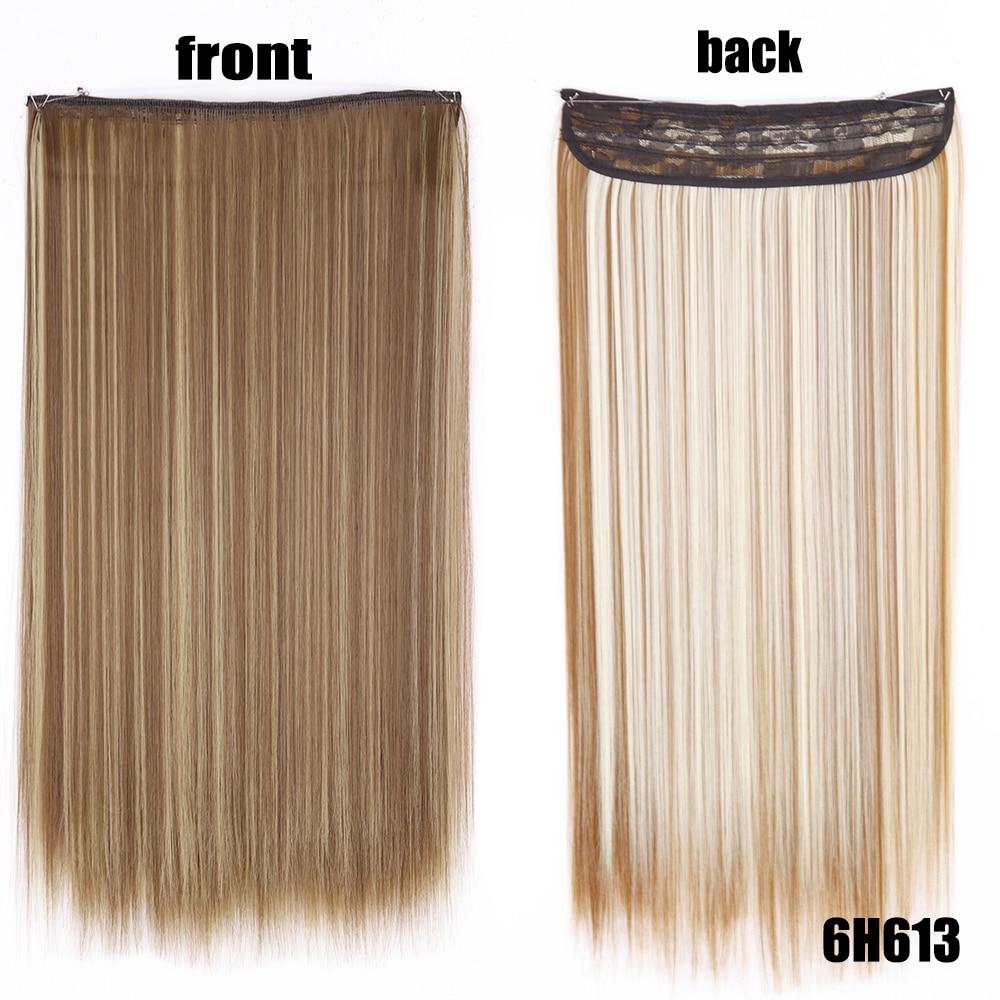 XINRAN 22-дюймова модна жіноча перука з невидимою волосінню для нарощування волосся, стійка до високих температур, синтетична хвиля без застібок