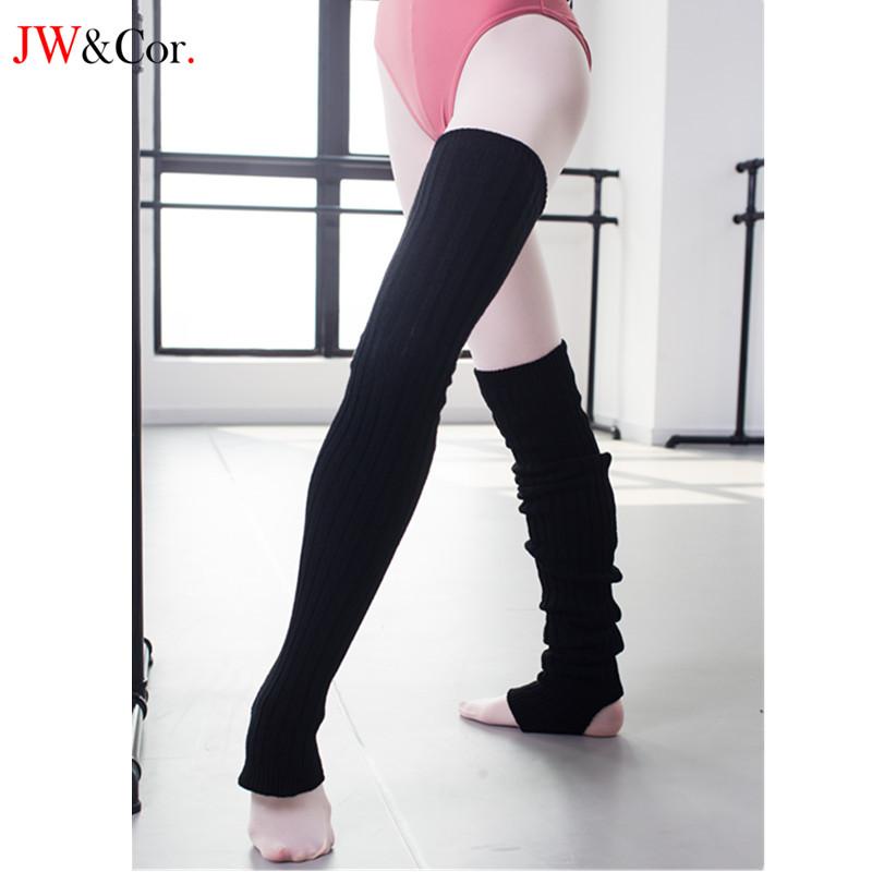 Women Knit Over Knee High Leg Warmer Convertible Socks Legwarmer Baby Girl Dance Warm up Legwarmers