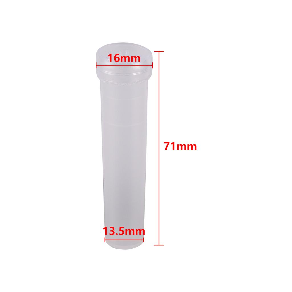 10pcs Flower Plant Nutrition Tube With Cover Flower Water Storage Tube Flower Arrangement Flower Water Tube Hydroponic Contain