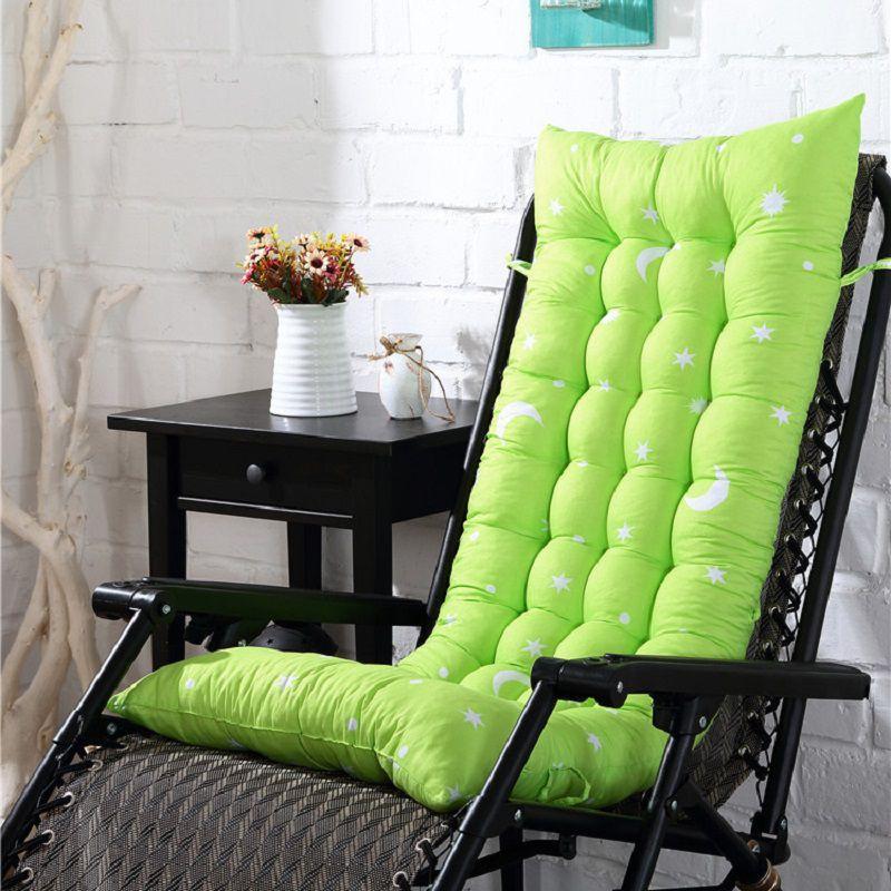 Thick Padded Patio Lounger Back Cushion For Garden Rocking Chairs And Benches