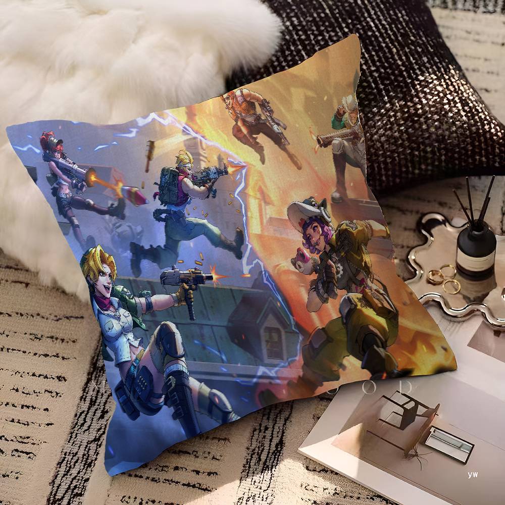 Classic Retro Game Metal Slug Gamer Pillow Cushion Cover Pillowcase Living Room Sofa Home Decor Customized