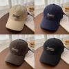 Baseball Cap Women Casual Embroidered Cotton Sun Hat For Spring And Autumn Seasons