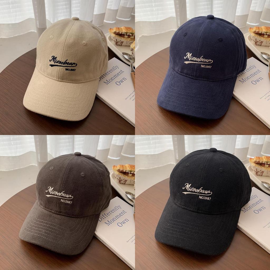 Baseball Cap Women Casual Embroidered Cotton Sun Hat For Spring And Autumn Seasons