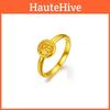 Vietnamese Style Elegant Fuxi Ring For Women Beautifully Crafted Gold Plated Jewelry