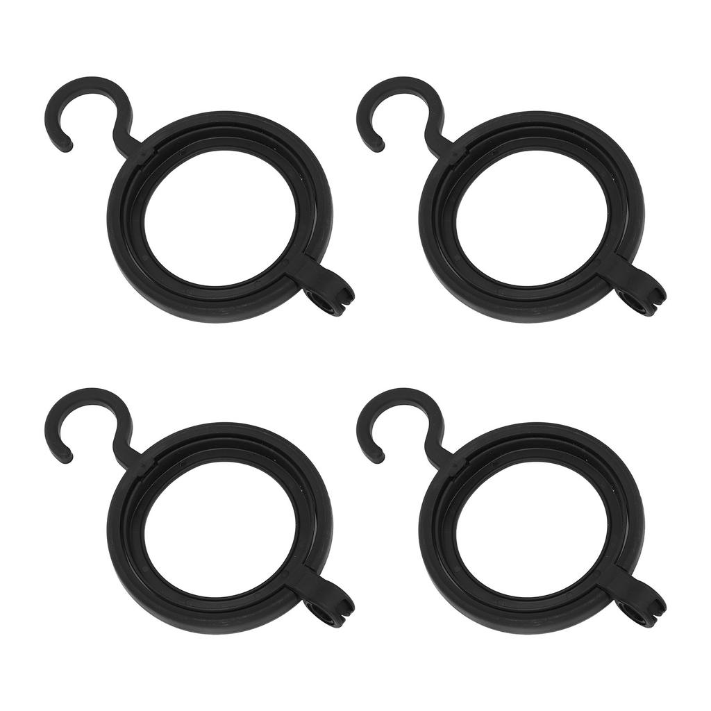 4pcs Wig Hangers Portable Black Wig Storage Racks Collapsible Wigs Hanging Display Stands