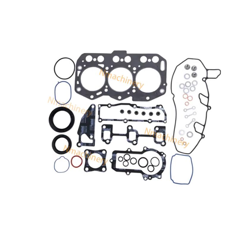 3TNV76 Full Gasket Kit Set For Yanmar Engine With Cylinder Head Gasket Overhaul Rebuild Kit Piston Ring