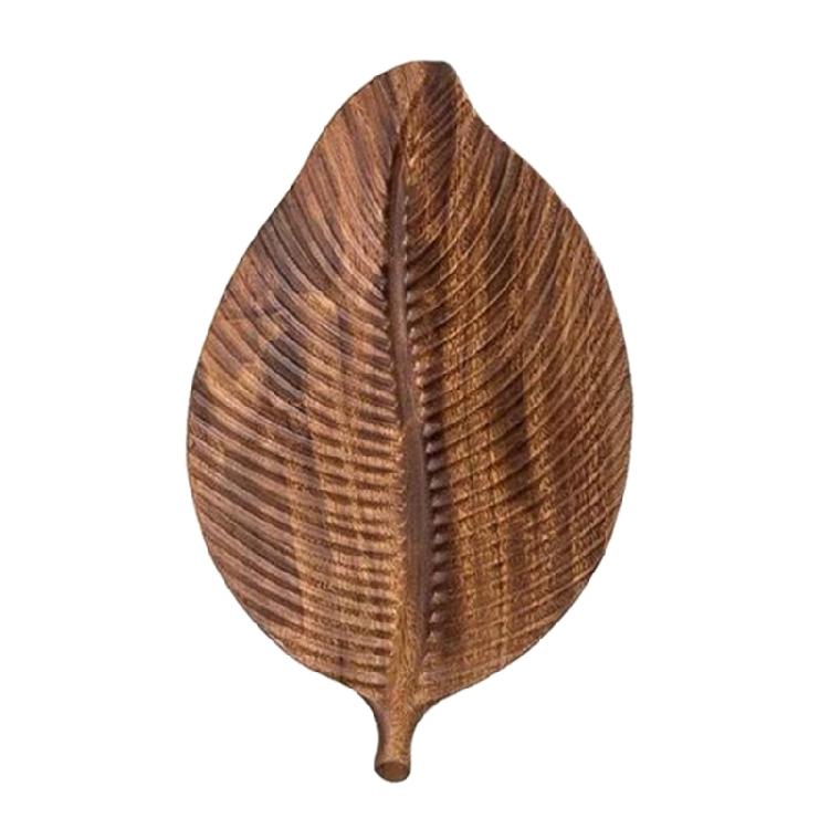 

Classic Wood Plate for Dishes Snack Dessert Serving Tray Charcuterie Boards 1