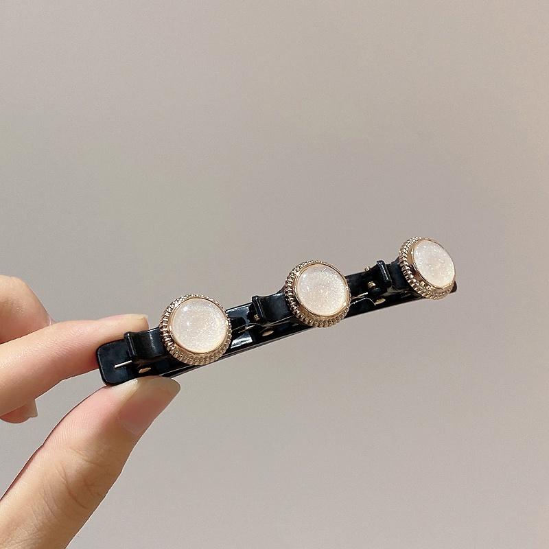 Nowa Moda Damskie Wsuwki do Włosów Styl Koreański Perła Pleciony Klips do Włosów Ozdoba na Bok Głowy Akcesoria do Włosów dla Dziewcząt