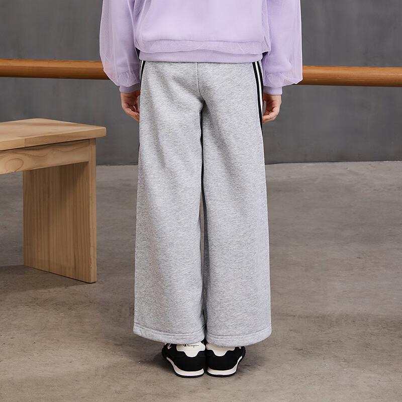 Champion Kids' Embroidered Striped Wide-Leg Sport Pants
