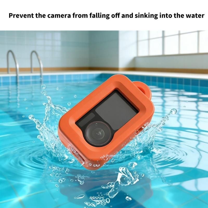 Orange Floating Protective Housing Case For Action3/4/5pro with Buoyancy Cover Box
