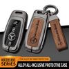 Heißer Autoaufkleber Auto TPU Zinklegierung Schlüsseletui Tasche Für Mercedes-Benz A B C E S G-Klasse CLA CLS EQA EQB EQC GLA GLB GLC GLE GLS Auto