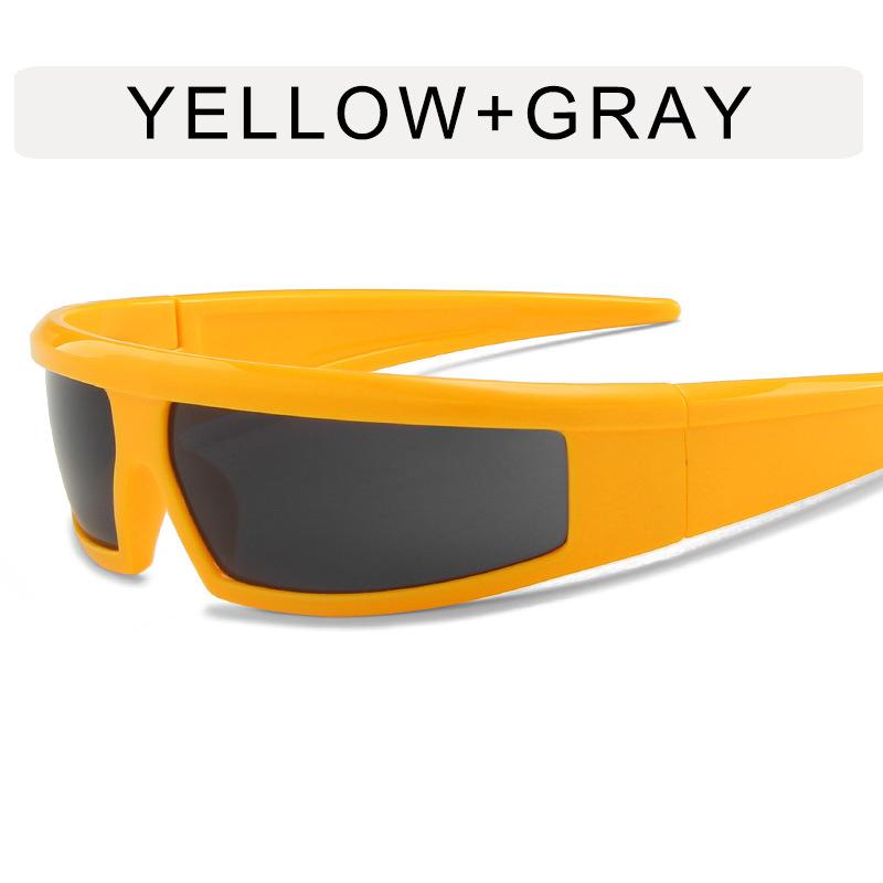 Steampunk Style Sunglasses Men Women Future Style Y2K Hip Hop Cool Stylish Sunglasses for Men Trendy Women's Sunglasses