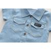Summer Children Clothes Boys Suit Denim Jeans Pants Set Infant Casual Outfits