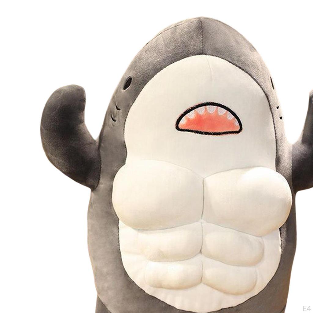 Plush Toy Pillow with PP Comfortable Stuffed Animal Doll for Bedroom Car Ornament Kids Gift Home